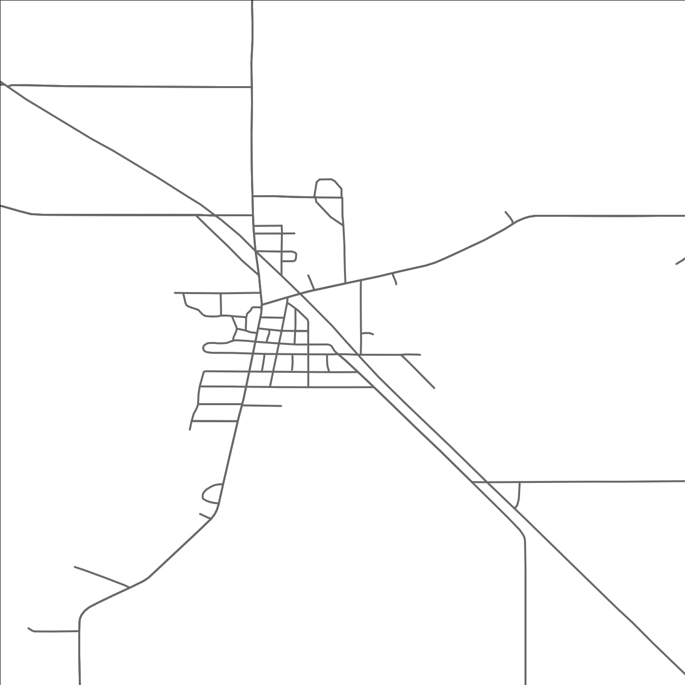 ROAD MAP OF MINNESOTA LAKE, MINNESOTA BY MAPBAKES