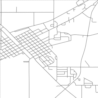 ROAD MAP OF MORRIS, MINNESOTA BY MAPBAKES