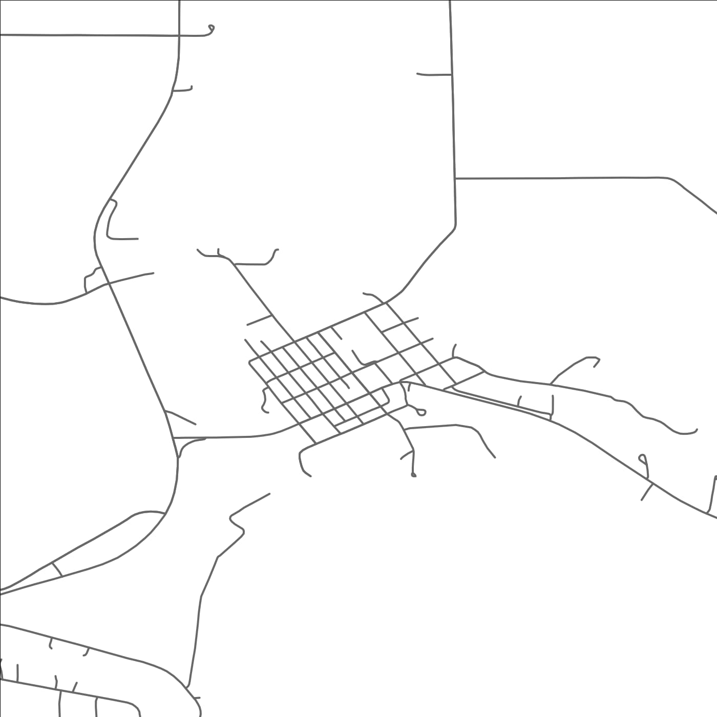 ROAD MAP OF MORTON, MINNESOTA BY MAPBAKES