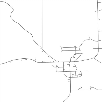 ROAD MAP OF NAYTAHWAUSH, MINNESOTA BY MAPBAKES