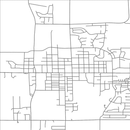 ROAD MAP OF NEW PRAGUE, MINNESOTA BY MAPBAKES