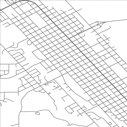 ROAD MAP OF NEW ULM, MINNESOTA BY MAPBAKES