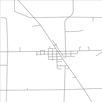 ROAD MAP OF NEWFOLDEN, MINNESOTA BY MAPBAKES