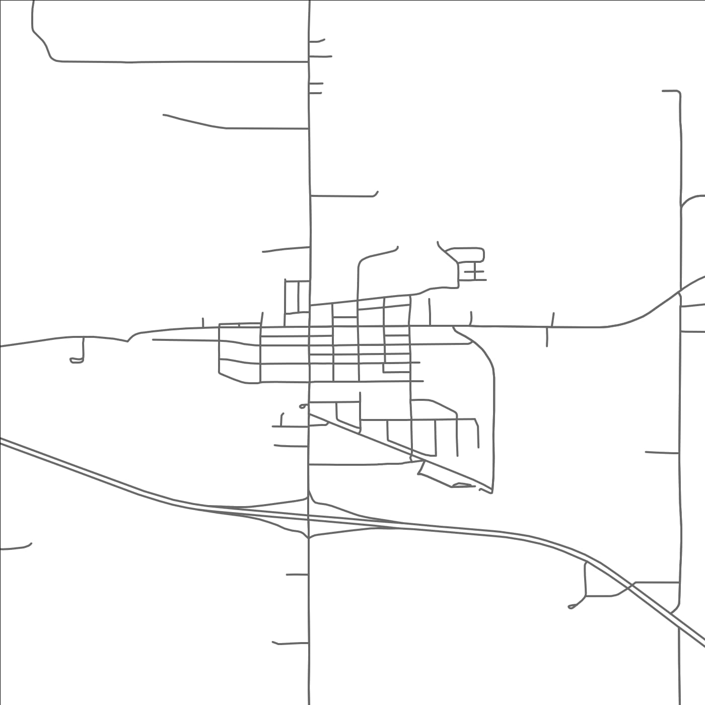 ROAD MAP OF NICOLLET, MINNESOTA BY MAPBAKES