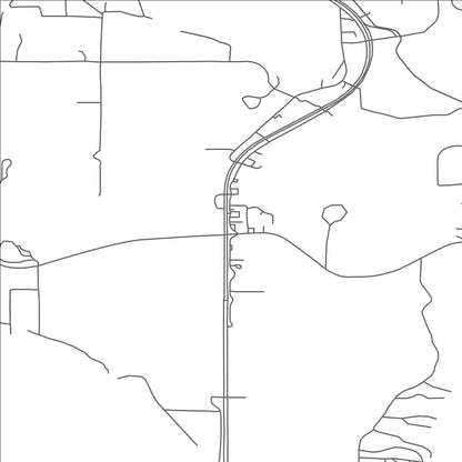 ROAD MAP OF NISSWA, MINNESOTA BY MAPBAKES