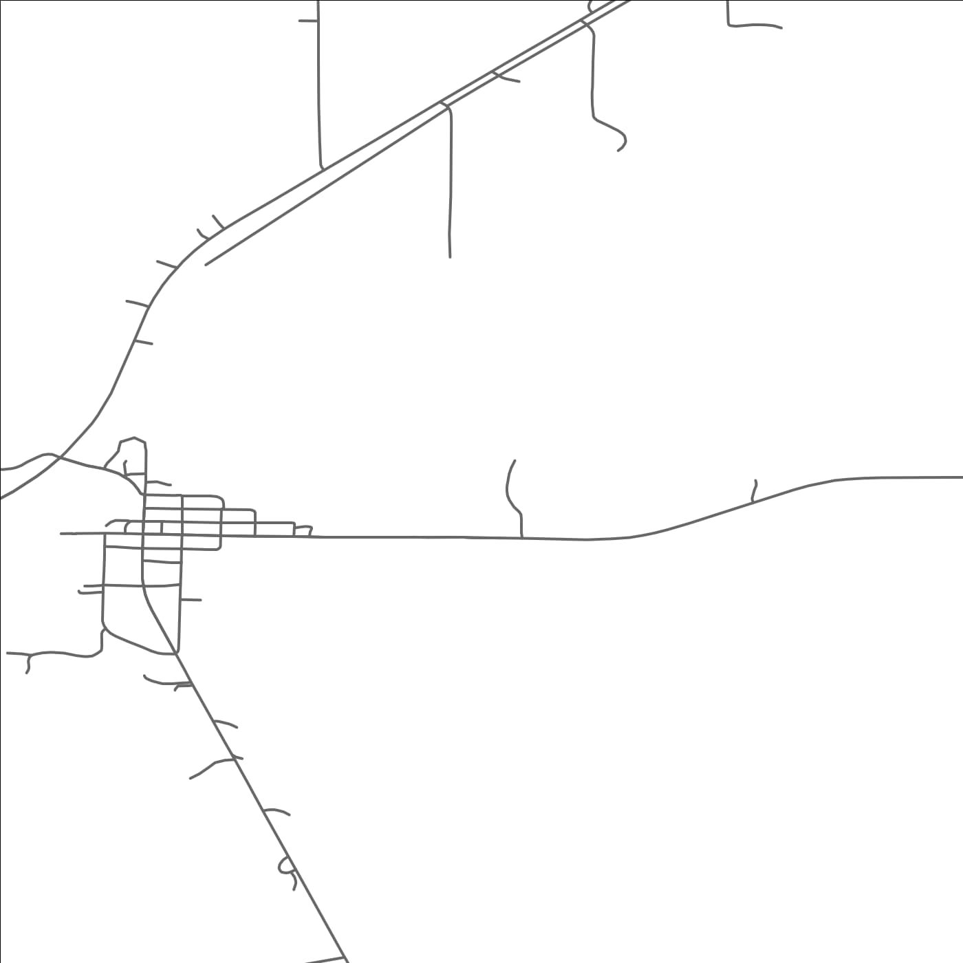 ROAD MAP OF NORTHOME, MINNESOTA BY MAPBAKES