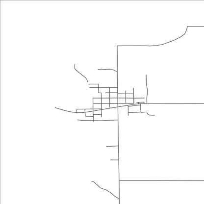 ROAD MAP OF OSLO, MINNESOTA BY MAPBAKES