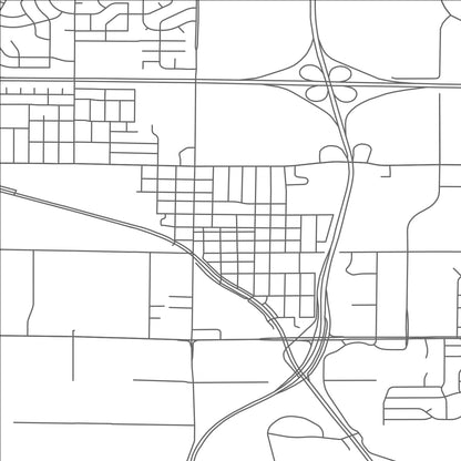 ROAD MAP OF OSSEO, MINNESOTA BY MAPBAKES