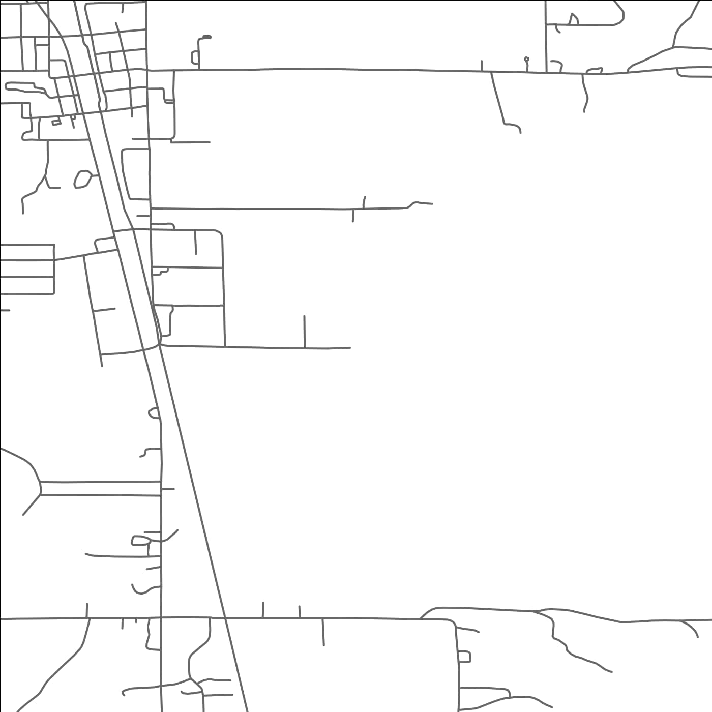 ROAD MAP OF PEQUOT LAKES, MINNESOTA BY MAPBAKES