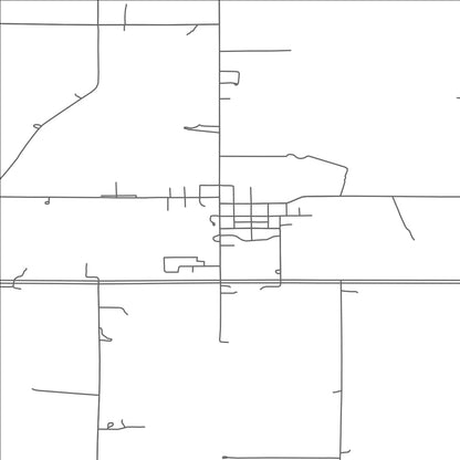 ROAD MAP OF PLATO, MINNESOTA BY MAPBAKES