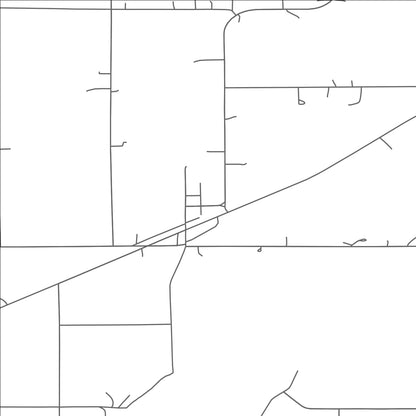 ROAD MAP OF QUAMBA, MINNESOTA BY MAPBAKES