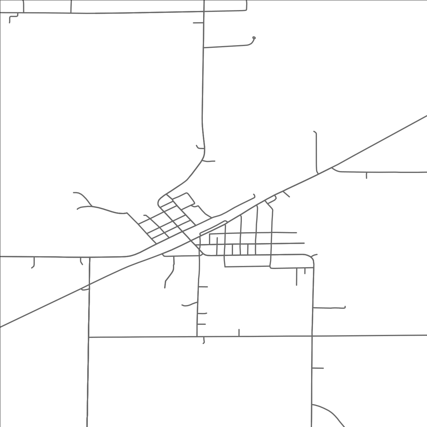 ROAD MAP OF RAYMOND, MINNESOTA BY MAPBAKES