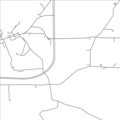 ROAD MAP OF ROCKVILLE, MINNESOTA BY MAPBAKES