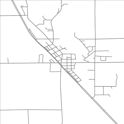 ROAD MAP OF ROYALTON, MINNESOTA BY MAPBAKES