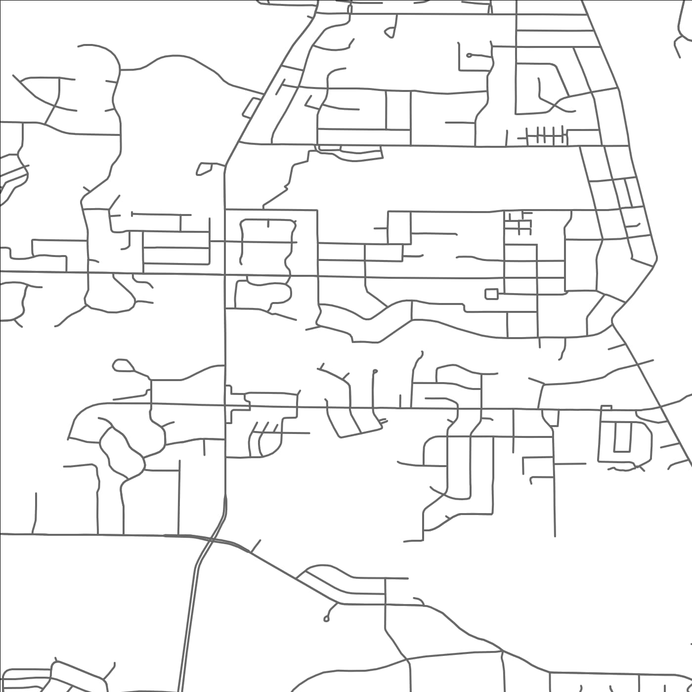 ROAD MAP OF SARTELL, MINNESOTA BY MAPBAKES