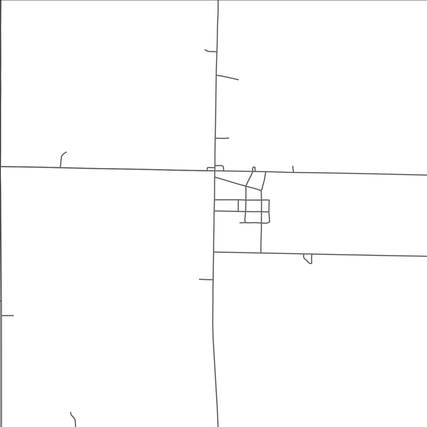 ROAD MAP OF SEAFORTH, MINNESOTA BY MAPBAKES