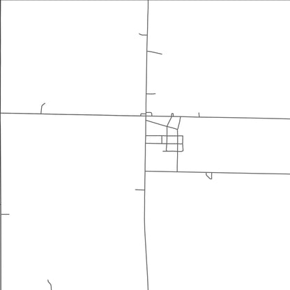 ROAD MAP OF SEAFORTH, MINNESOTA BY MAPBAKES