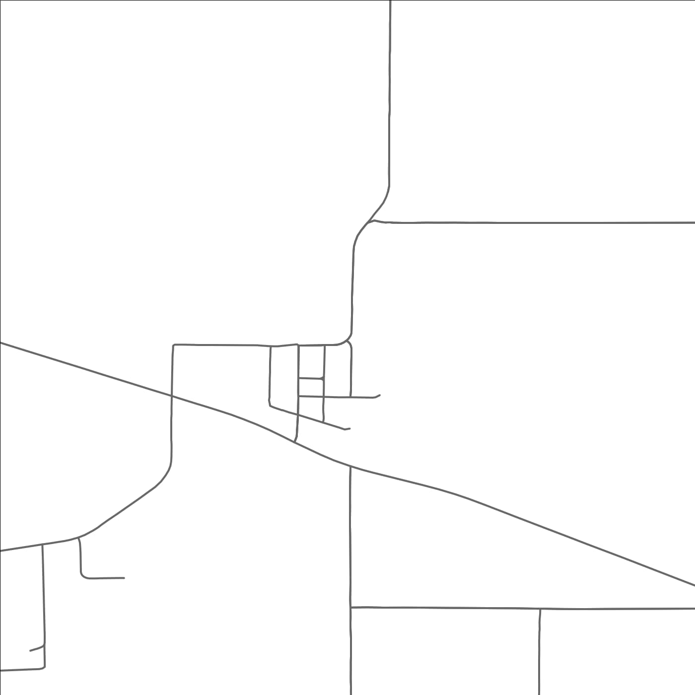 ROAD MAP OF SEDAN, MINNESOTA BY MAPBAKES