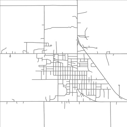 ROAD MAP OF SLAYTON, MINNESOTA BY MAPBAKES