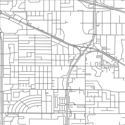 ROAD MAP OF SPRING LAKE PARK, MINNESOTA BY MAPBAKES