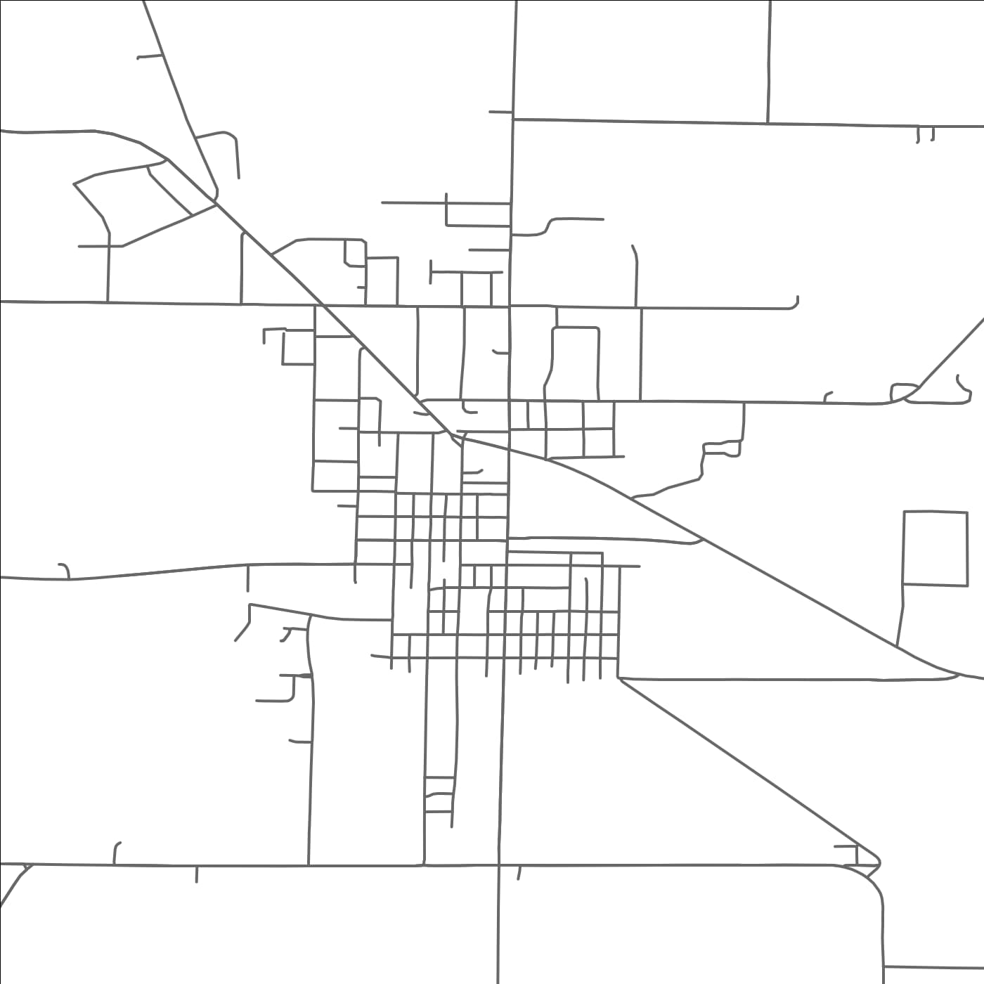 ROAD MAP OF SPRING VALLEY, MINNESOTA BY MAPBAKES