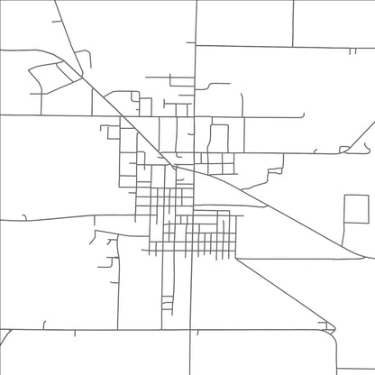 ROAD MAP OF SPRING VALLEY, MINNESOTA BY MAPBAKES