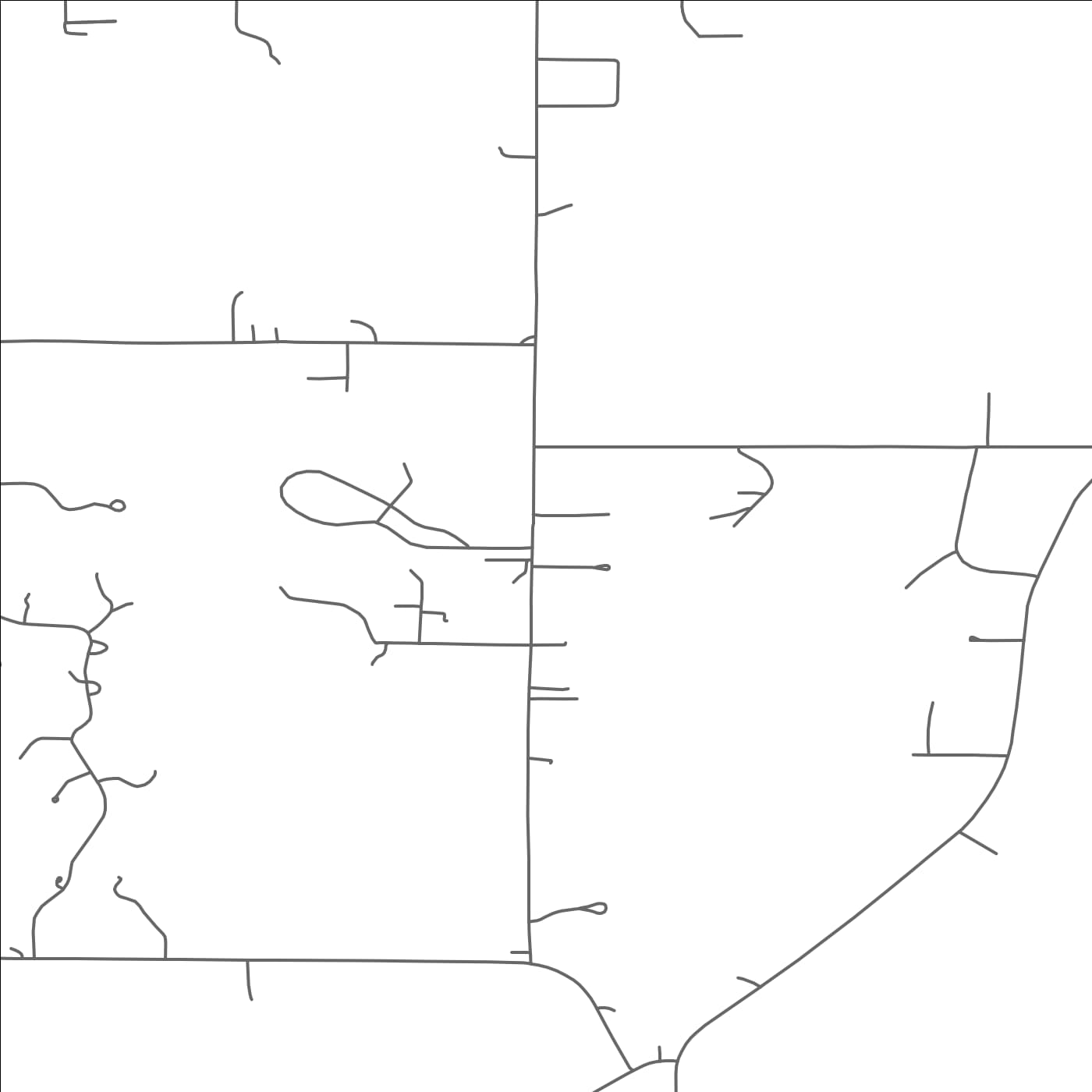 ROAD MAP OF ST. AUGUSTA, MINNESOTA BY MAPBAKES