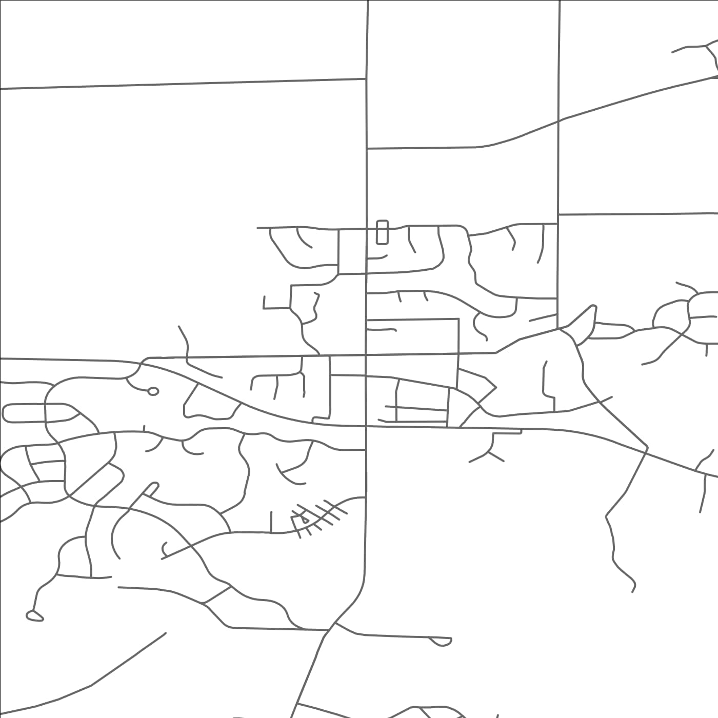 ROAD MAP OF ST. BONIFACIUS, MINNESOTA BY MAPBAKES