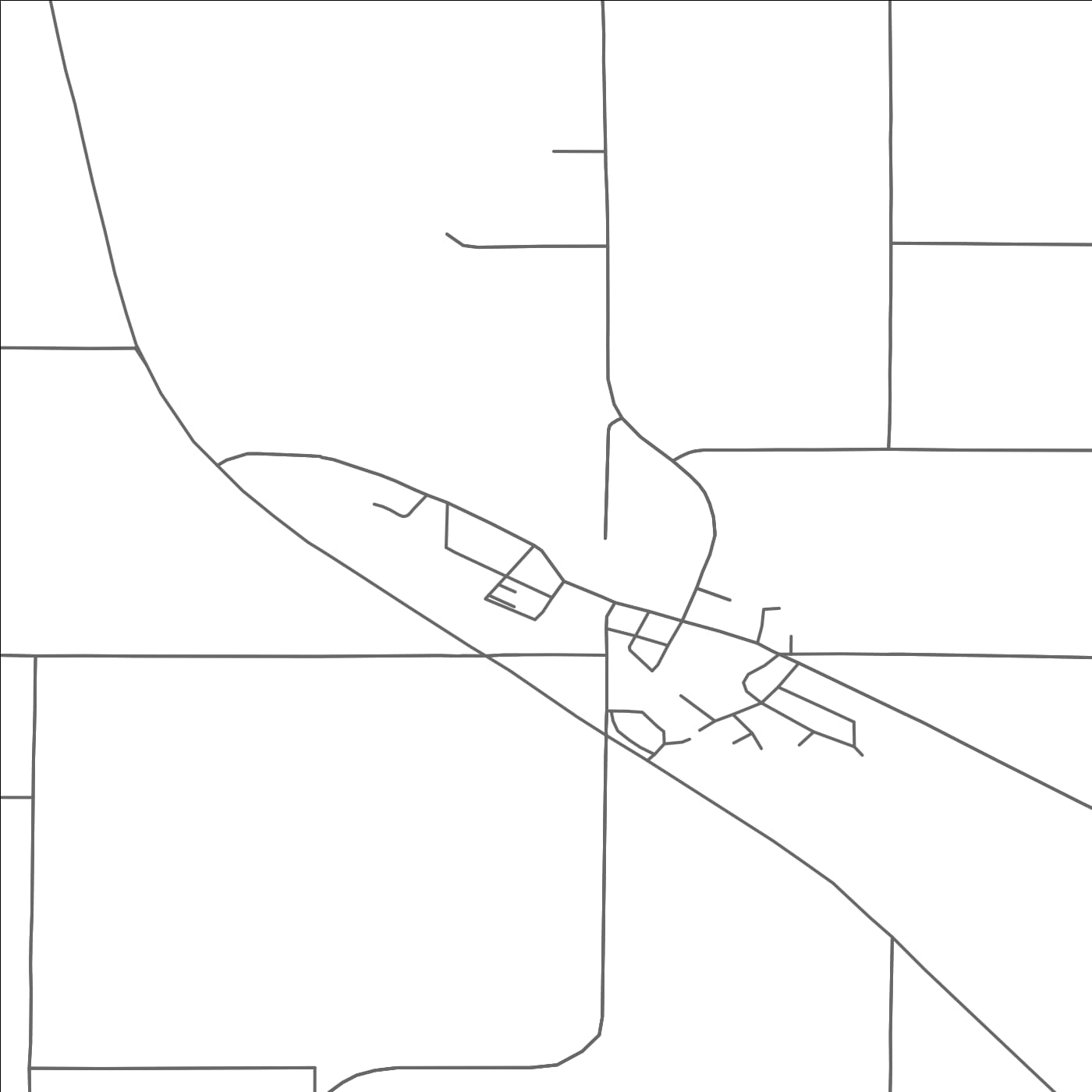 ROAD MAP OF ST. CLAIR, MINNESOTA BY MAPBAKES