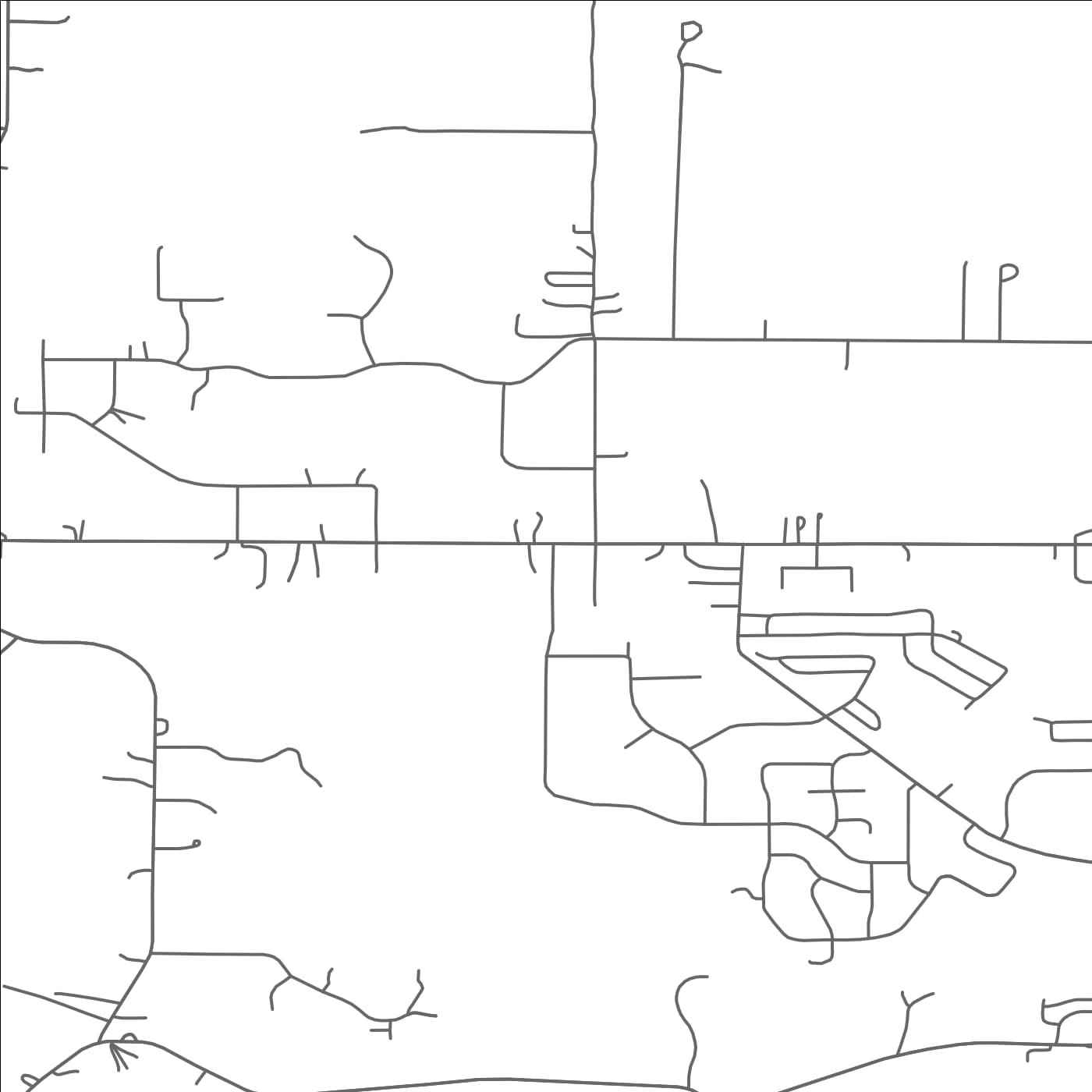 ROAD MAP OF ST. FRANCIS, MINNESOTA BY MAPBAKES