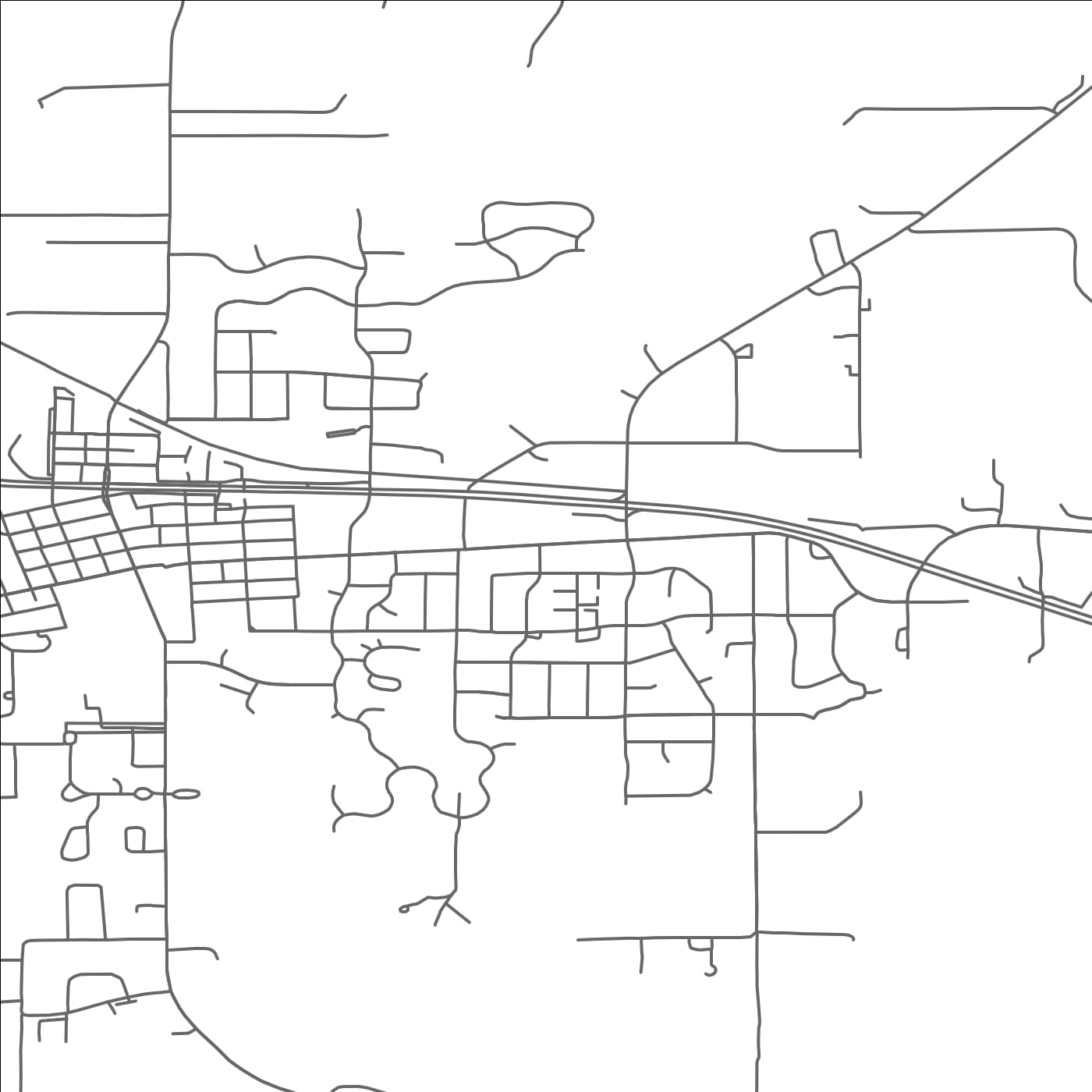 ROAD MAP OF ST. JOSEPH, MINNESOTA BY MAPBAKES