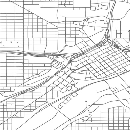 ROAD MAP OF ST. PAUL PARK, MINNESOTA BY MAPBAKES