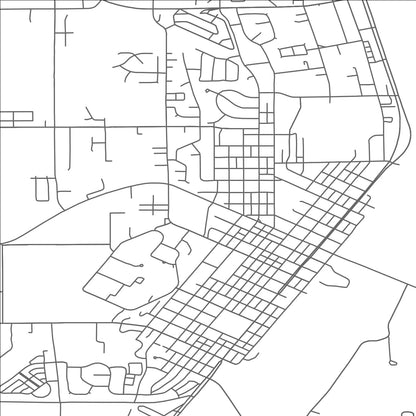 ROAD MAP OF ST. PETER, MINNESOTA BY MAPBAKES