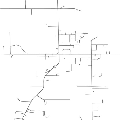 ROAD MAP OF ST. STEPHEN, MINNESOTA BY MAPBAKES