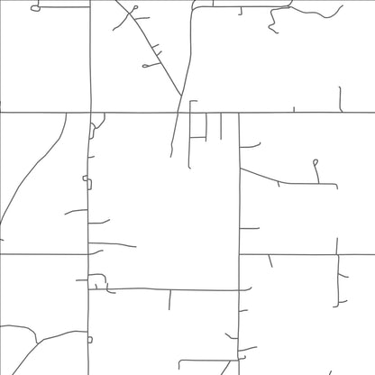 ROAD MAP OF STANCHFIELD, MINNESOTA BY MAPBAKES