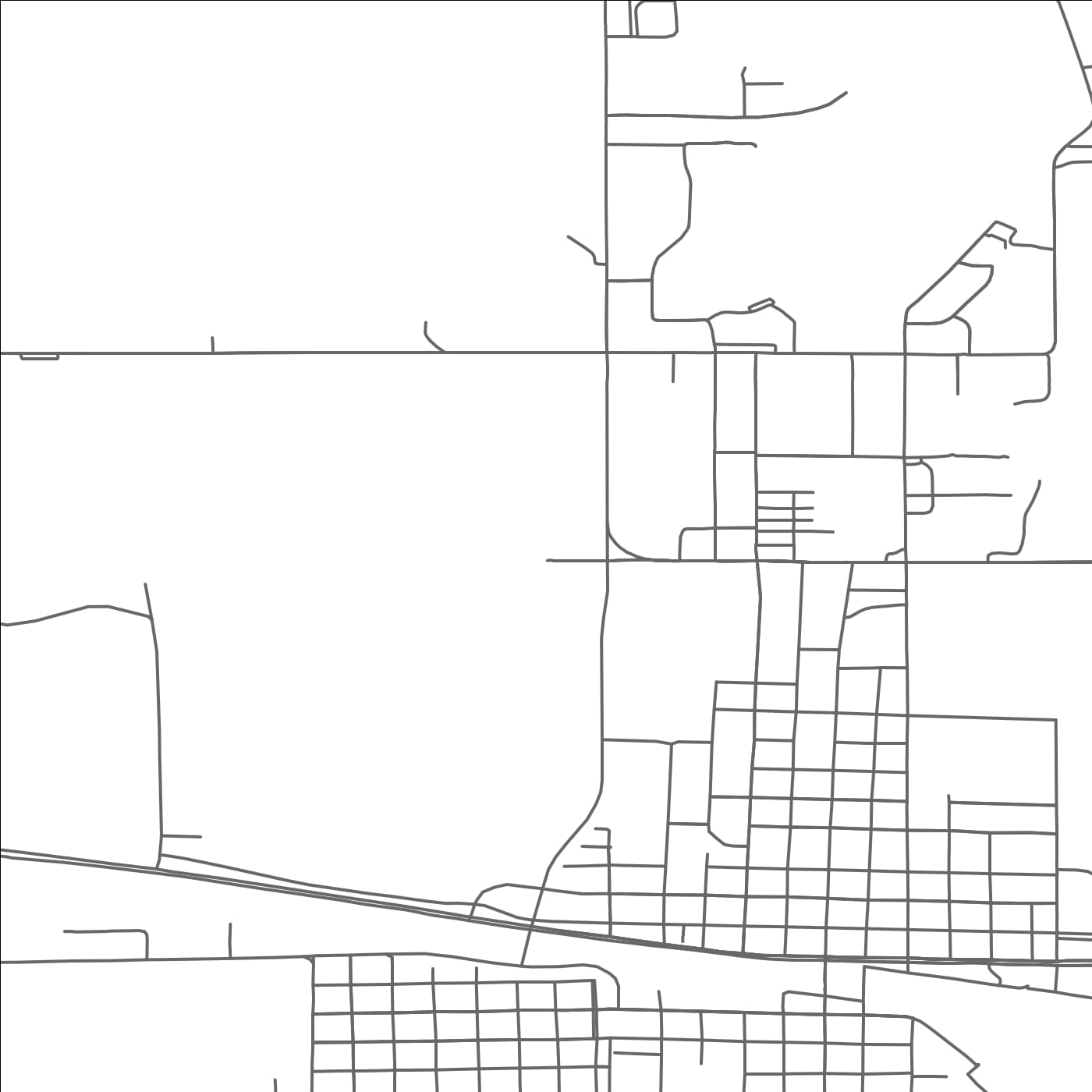 ROAD MAP OF STAPLES, MINNESOTA BY MAPBAKES