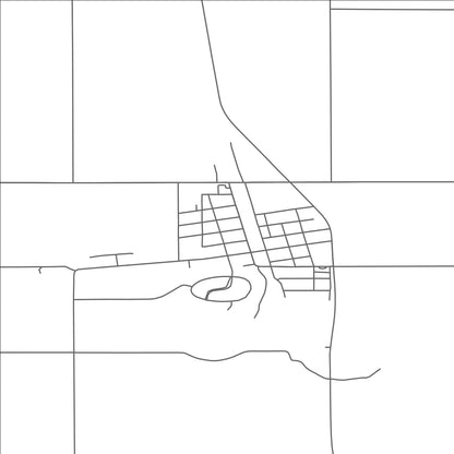 ROAD MAP OF STEPHEN, MINNESOTA BY MAPBAKES