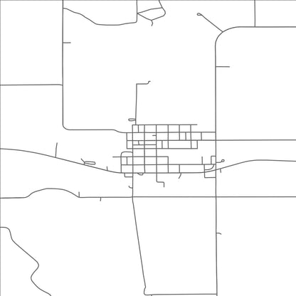 ROAD MAP OF STEWART, MINNESOTA BY MAPBAKES