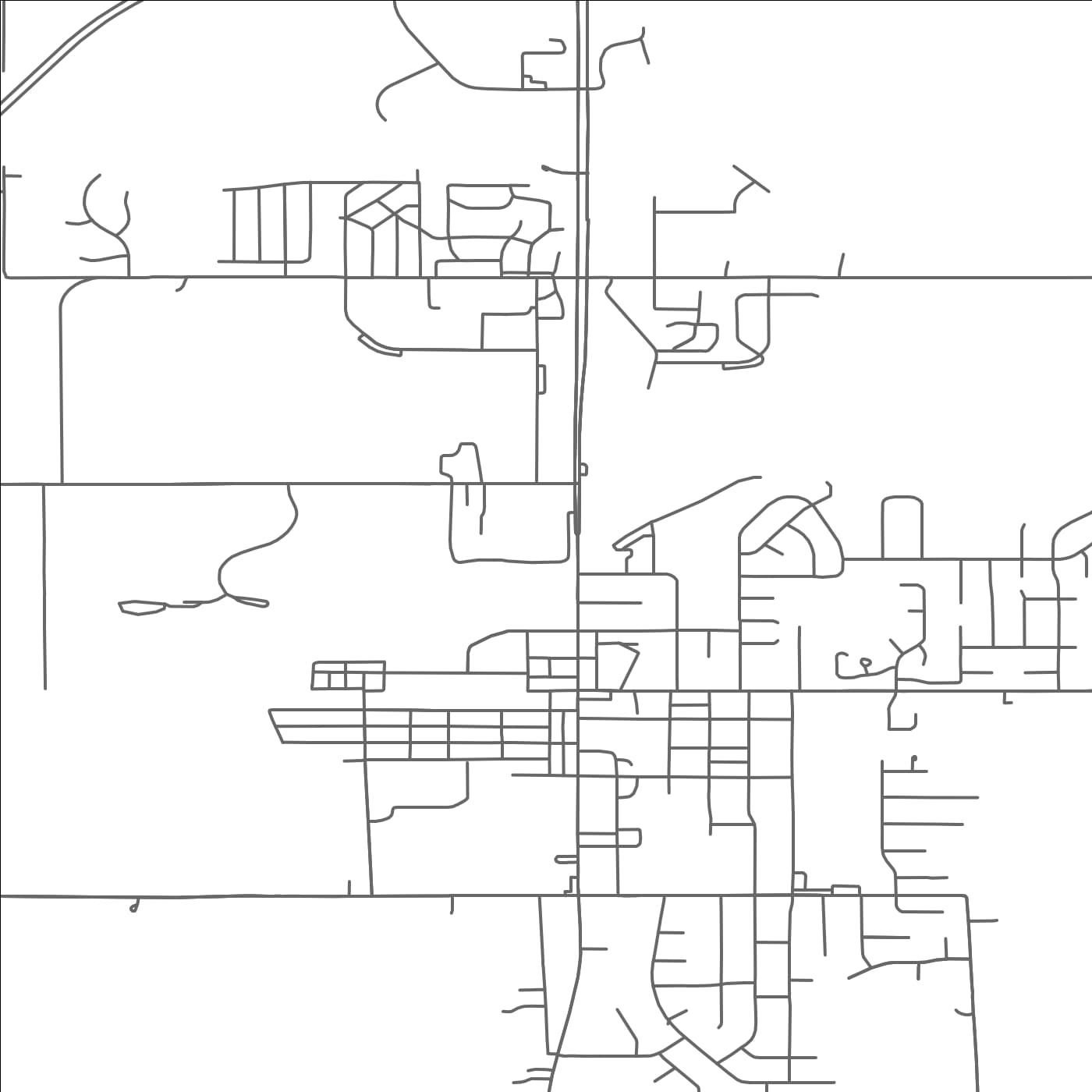 ROAD MAP OF STEWARTVILLE, MINNESOTA BY MAPBAKES