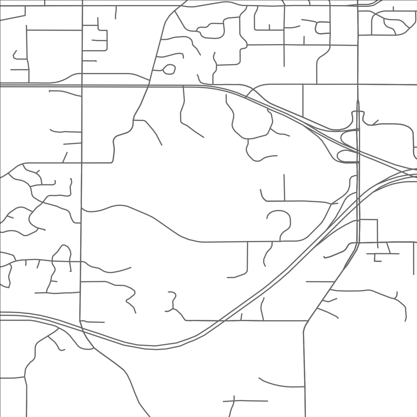 ROAD MAP OF SUNFISH LAKE, MINNESOTA BY MAPBAKES