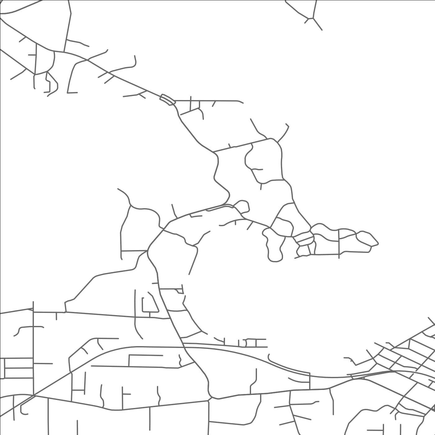 ROAD MAP OF TONKA BAY, MINNESOTA BY MAPBAKES