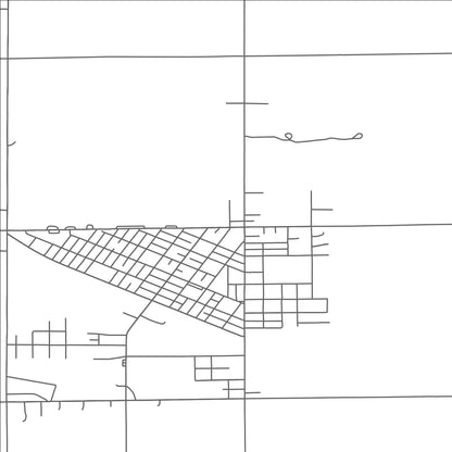 ROAD MAP OF TRACY, MINNESOTA BY MAPBAKES