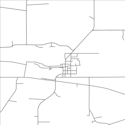 ROAD MAP OF UNDERWOOD, MINNESOTA BY MAPBAKES
