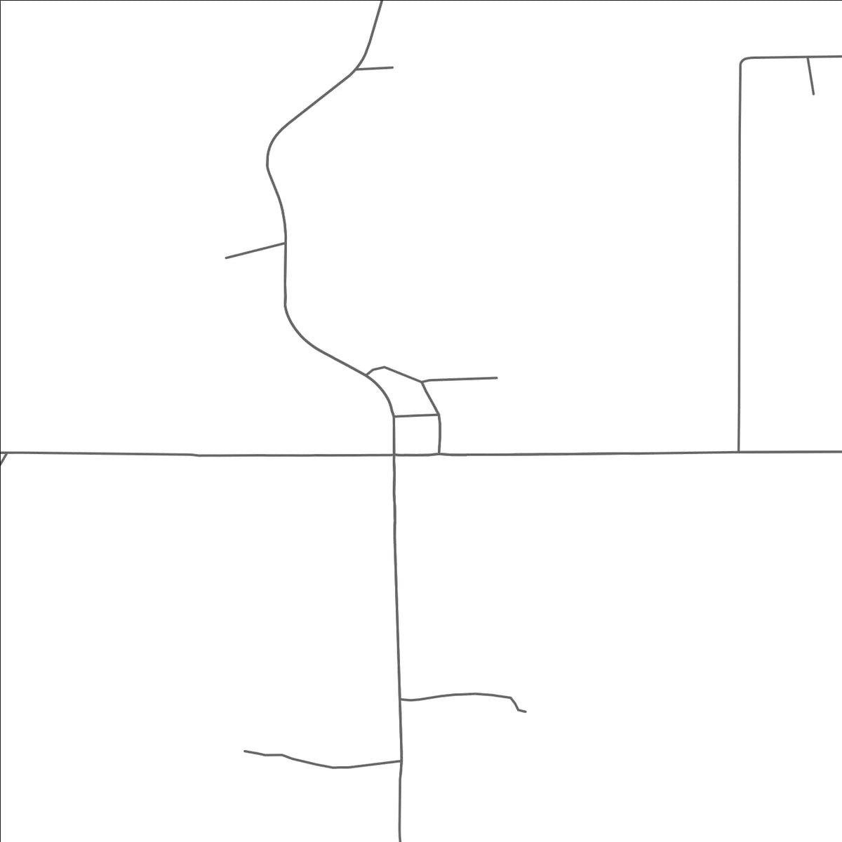 ROAD MAP OF URBANK, MINNESOTA BY MAPBAKES