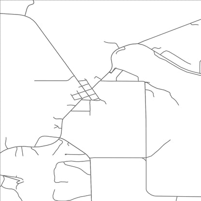 ROAD MAP OF VERGAS, MINNESOTA BY MAPBAKES