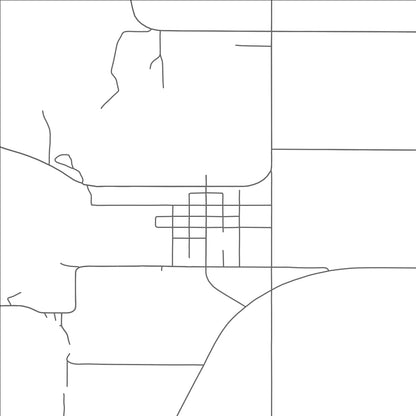 ROAD MAP OF VILLARD, MINNESOTA BY MAPBAKES
