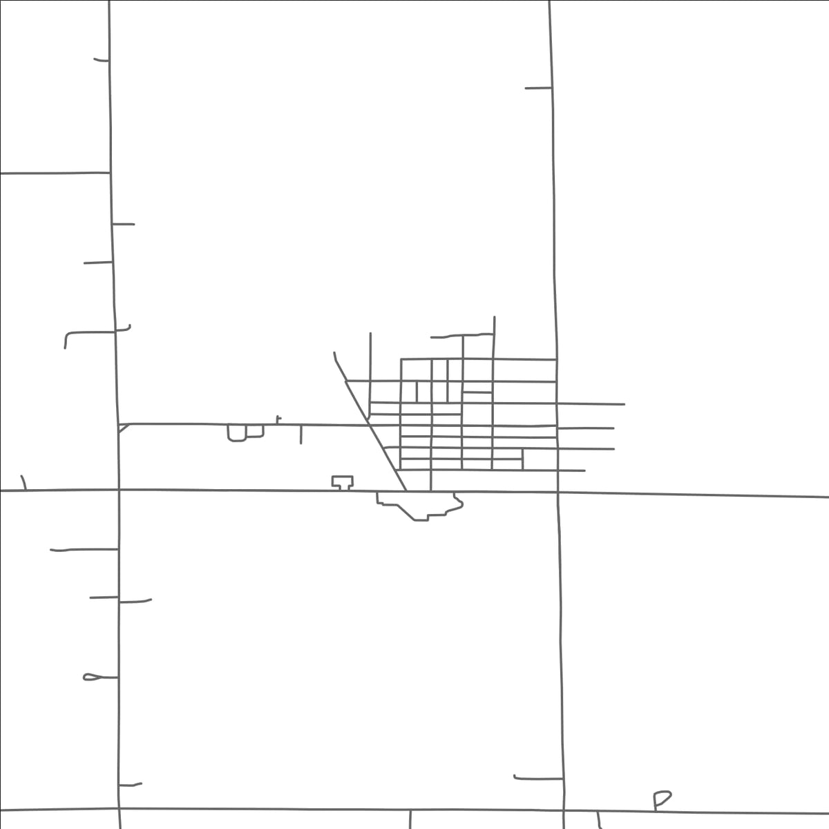 ROAD MAP OF WABASSO, MINNESOTA BY MAPBAKES