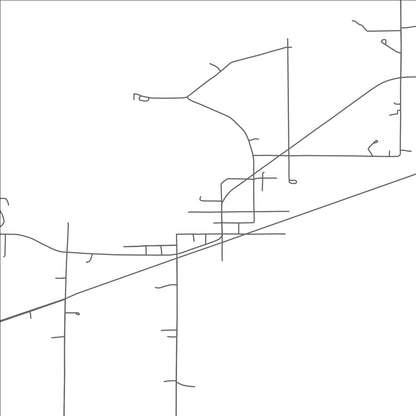 ROAD MAP OF WAHKON, MINNESOTA BY MAPBAKES