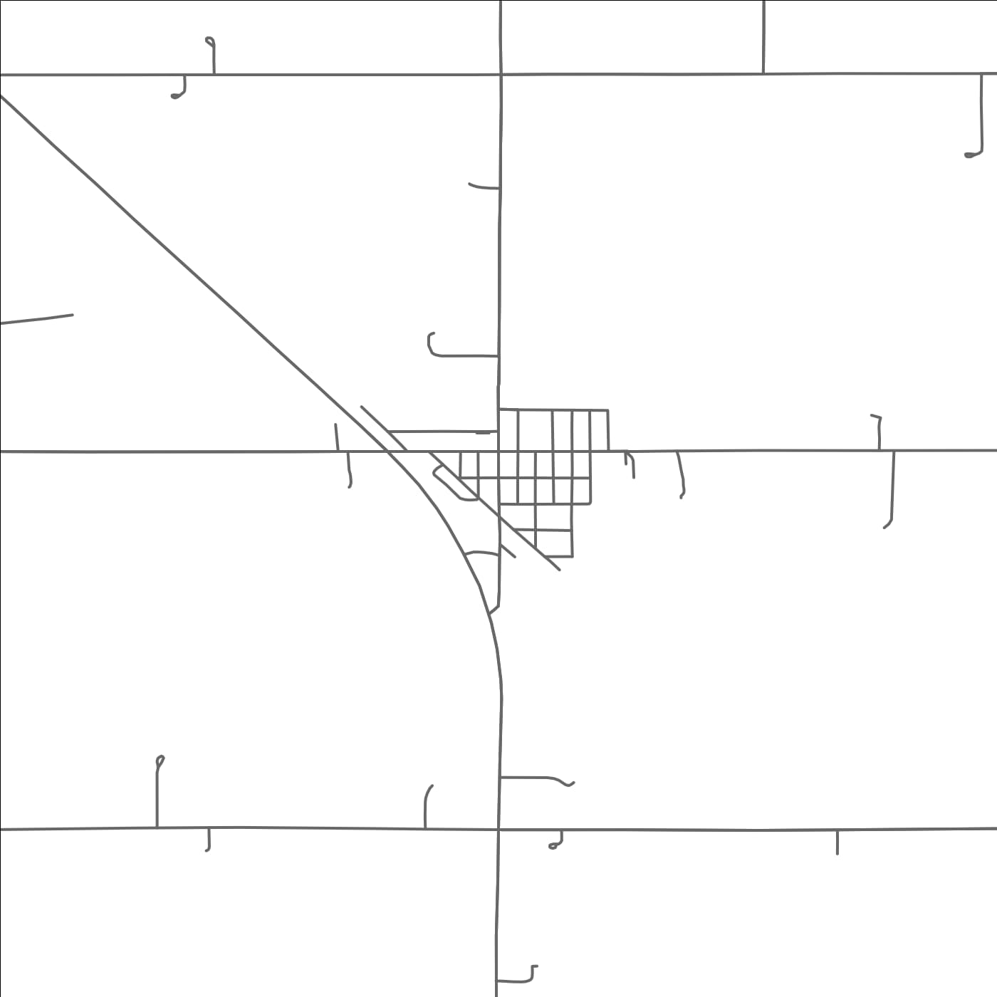 ROAD MAP OF WALDORF, MINNESOTA BY MAPBAKES