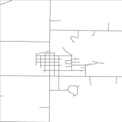 ROAD MAP OF WANAMINGO, MINNESOTA BY MAPBAKES